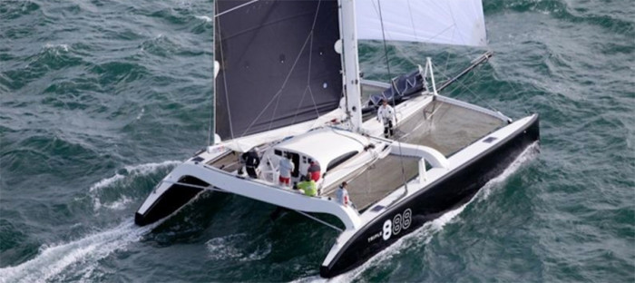 crowther 50 electric catamaran