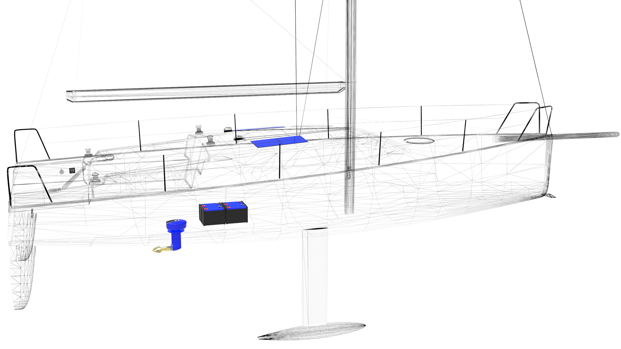 Model Power Drive Sailboats