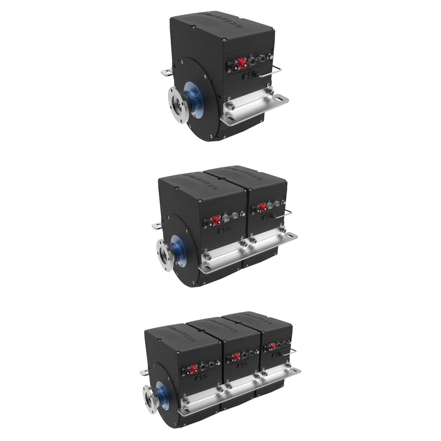 AXC 12-45kW Electric Shaft Drive Motors - Oceanvolt